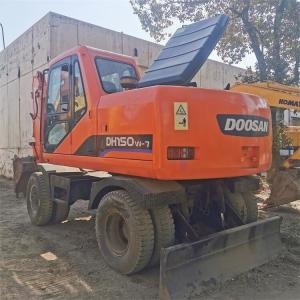 DH150W-7 Excavateur Doosan d'occasion 15 tonnes Excavateur économe en énergie