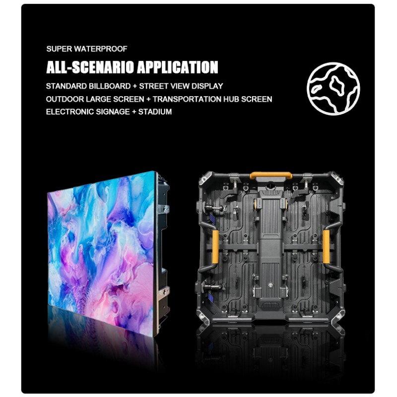 P5 Outdoor LED display screen, shopping mall activity screen, outdoor high protection, high brightness, high durability large screen