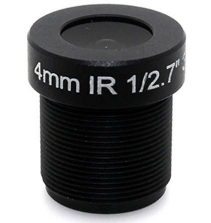 1/2.7 4mm F2.0 M12 Mount CCTV IR Board Lens MTV for 1080P 2MP 3MP 4MP 5 Megapixel Analog IP Camera