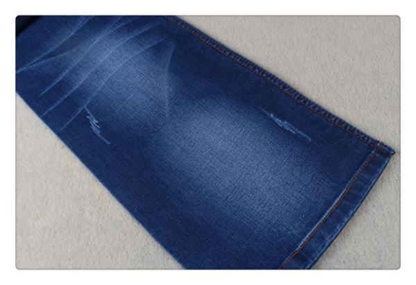 9.4oz 322 Gsm 72 Cotton 2 Spandex Denim Lycra Blend Right Twill Denim Fabric