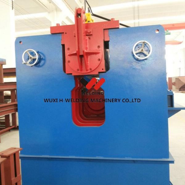 Linha de soldadura flange do feixe de 6,37 m Min Hydraulic H que endireita a estação de trabalho