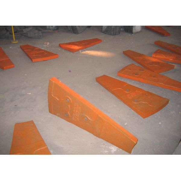 Cr-Mo Alloy Steel Cement Mill Liner Design And Installation Wear resistance With HRC50