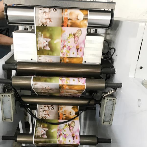 120m/Min Roller Rotary Die Cut Machine With One Slitting Station