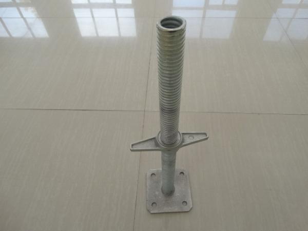 φ38mm thickness 6mm Scaffolding Jack Base height 600/800mm Hollow adjustable
