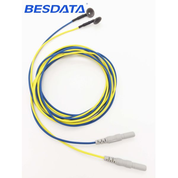 Conductive Sintered Ag - AgCl Electrode With 1.5m leadwire Low Profile