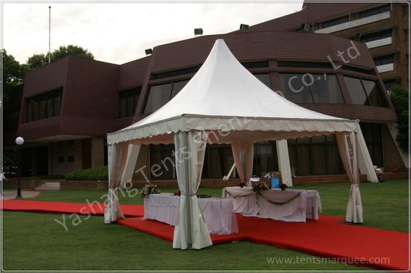 350 Seater Wedding Reception Marquee Banquet Tent Rental With Clear Glass Walls