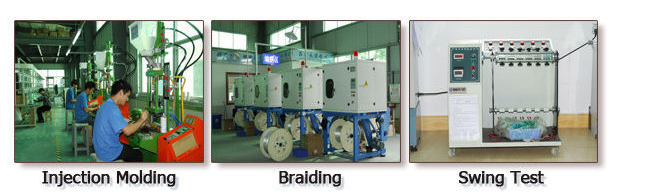 Computer Cable Black Male Female Cable Connector , 21 Pin Scart Connector