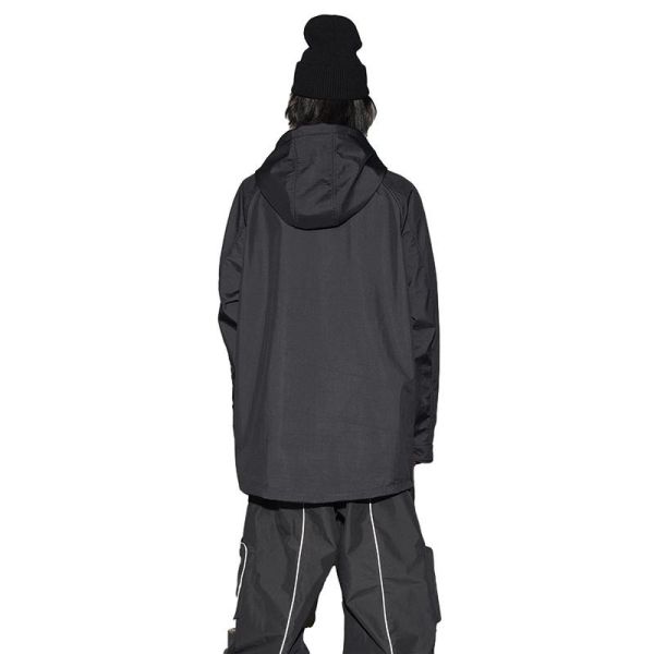 Men's Three-Layer Waterproof Ski Snowboard Jacket Style Jackets and Windproof Feature