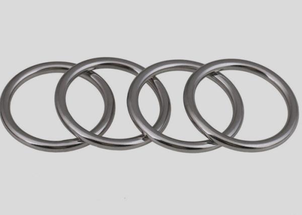 Stock M8 Welded Stainless Steel Metal Ring Mesh Round O Rings 30mm-100mm Dia ISO Standard