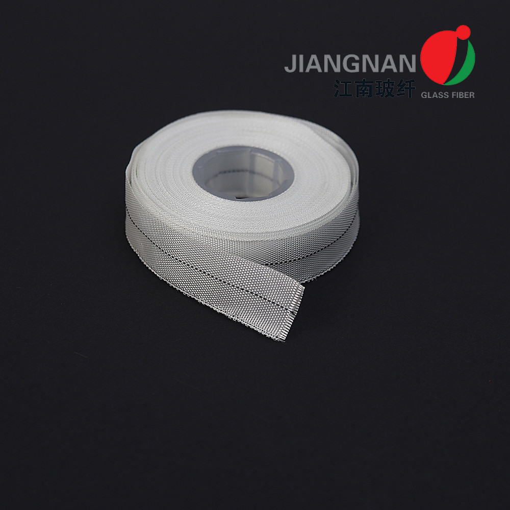 Стеклоткань доказательства жары изоляции усилила ширину ленты 12mm