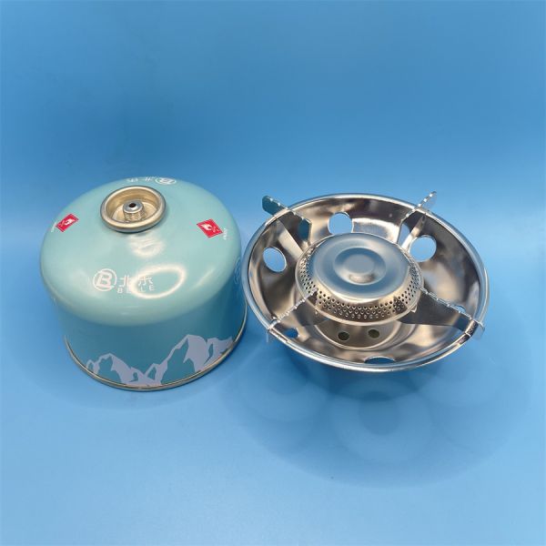 Переносная газовая печь для кемпинга и приготовления пищи на открытом воздухе - компактный пропанный горелка