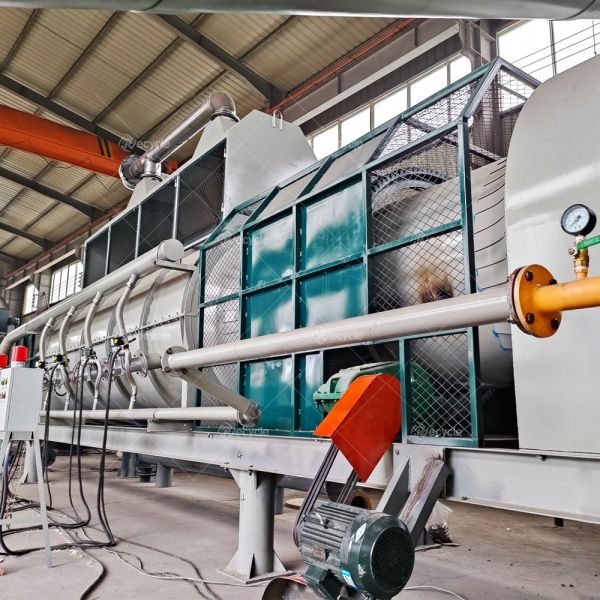 Scrap Aluminium Cans Ubc Decoating Machine Aluminum Cans Paint Removal Removing Machine