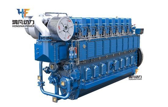 Water-Cooled Diesel Generator Wd12c300-18 1800r/Min for Marine Applications by