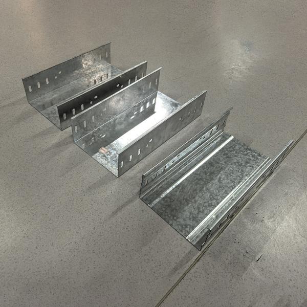 Hot Dipped Galvanized GI Cable Tray Raceway Electrical Wire Tray UV Resistance