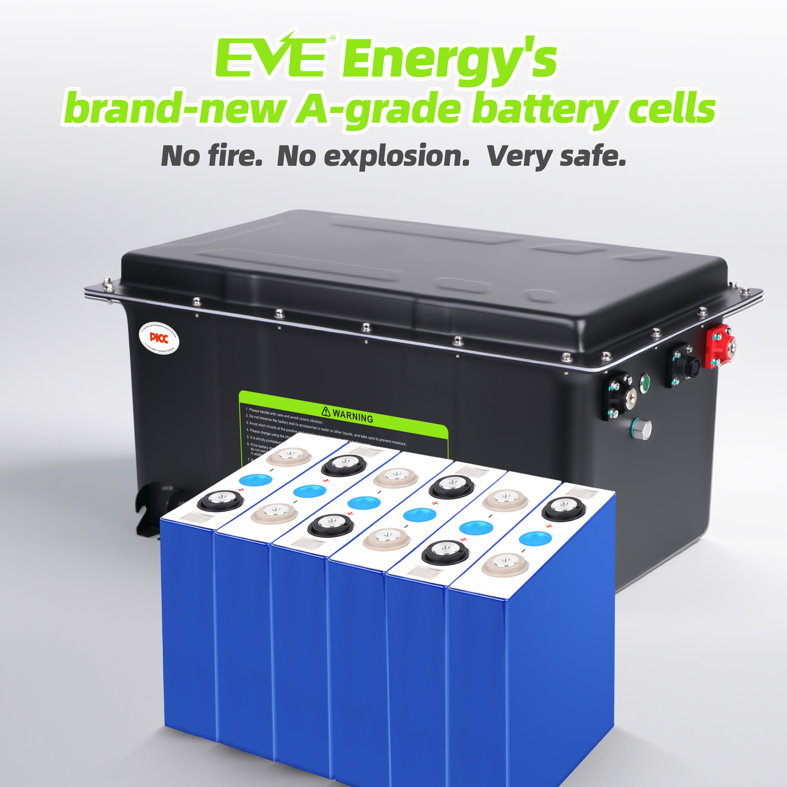 Golf Cart Lithium Battery 51.2v 105Ah Capacity Built-in BMS Protection Fast Charging Stable Output