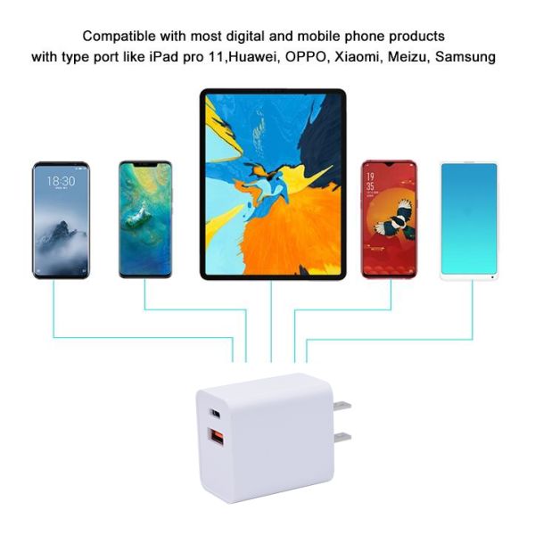 EU US AU UK Plug 18W 30W 12V 1500mA Quick Charge Adapter