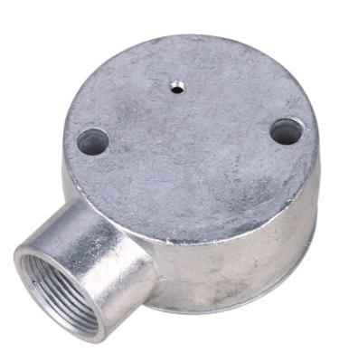 20mm / 25mm Conduit Junction Box / One Way Junction Box ISO9001 / SGS Approval