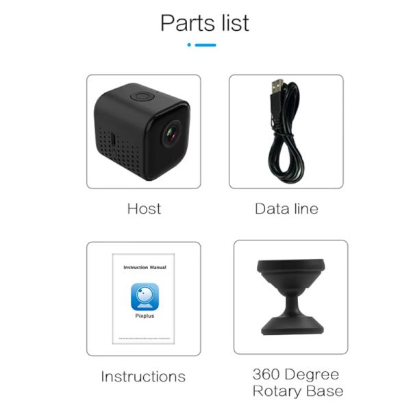 Mini A11 Night Vision Security Camera Recording Portable HD Video Wireless Camera