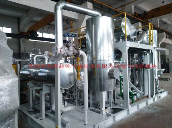 工業用窒素生産装置 水素浄化器 スキッド ASME規格