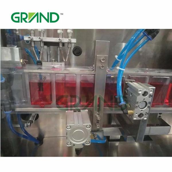 PVC/PE material small dose bottle liquid plastic ampoule filling sealing machine