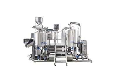 3HL Pilot Brewing Equipment Heated By Steam For Beer Brewing Process