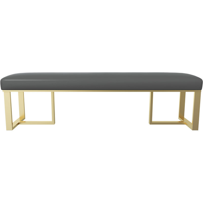 Living Room Furniture Golden Design Sofa Stool and Velvet Ottoman Bench in 1800*1800*2000