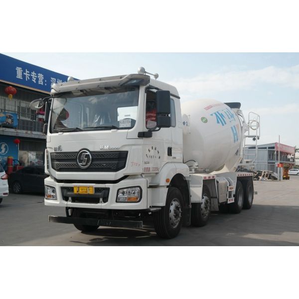Shacman Mixer Trucks For Major Bridge Highway And Dam Construction Projects