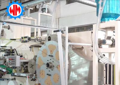 Ligne de production de serviettes sanitaires à haut rendement