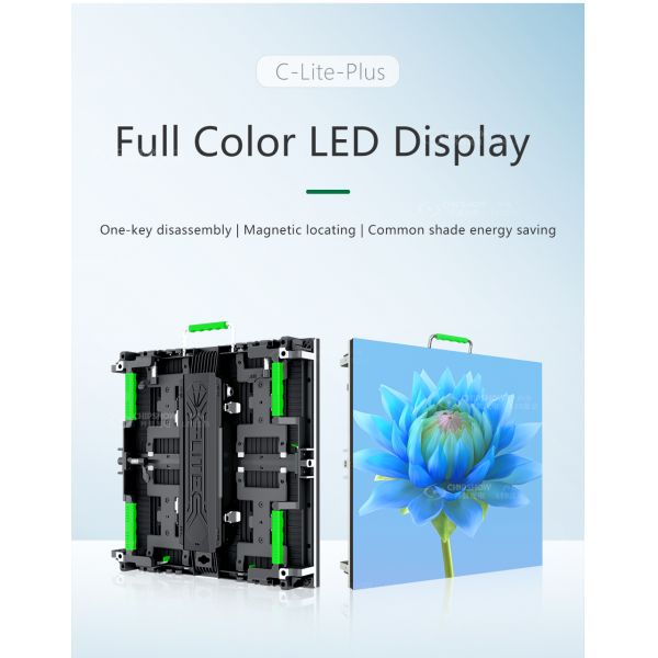 California USA Warehouse DC3.5V DC4.2V 150W P3.91 Panel Indoor Outdoor LED Screen Common Cathode Energy Saving LED Display