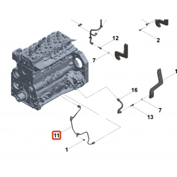 Двигатель экскаватора Cummins QSB4.5 4933417/3942597