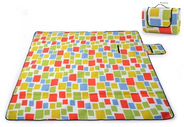 Folding Picnic Mat Camping Hiking Outdoor Portable Beach Blanket Thick Waterproof Lawn Cloth Camping Equipment Mat