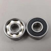 608-Rs Hybrid Ceramic Ball Bearings Skateboard Black Nylon Cage Single Rubber Seal
