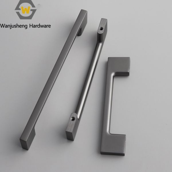 Modern Customizable Metal Aluminum Alloy Furniture Hardware Accessories Wardrobe Cabinet Bedroom Living Room Furniture Handle