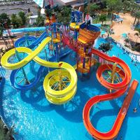 Équipement de terrain de jeux aquatique personnalisé