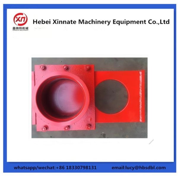 133mm 140mm Concrete Pump Accessories Manual Shut Off Valve