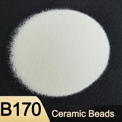 B170 B100 Conta de Cerâmica Jateada de Zircônia para Acabamento de Superfície Metálica Acetinada