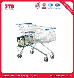 100 carrinho de compras da loja de bebidas do trole 22.5in da compra do metal do