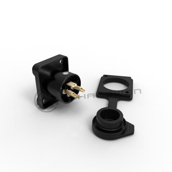 XLR Audio Power водонепроницаемый разъемный разъем 3 пин микрофон IP65