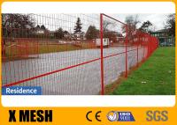 pó provisório de 6ft Mesh Fence Canada Construction Panels revestido