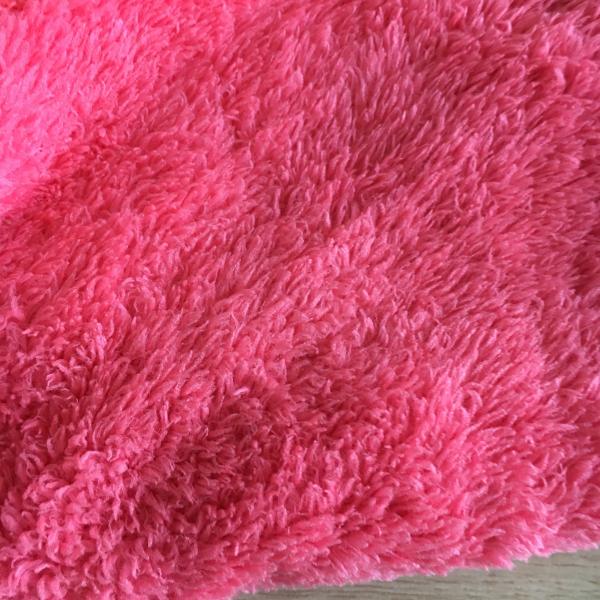 high weight coral fleece  two sides brushed absorbing square towels