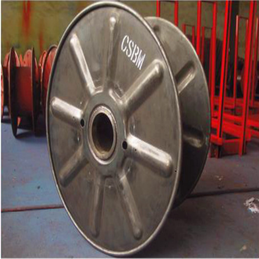 Pressed Steel Bobbin Wire Cable Accessories Dimension Either According To Customer Specification