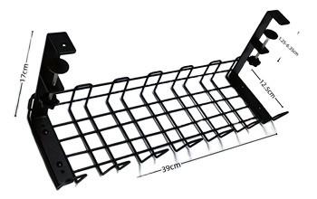 Home/Office Wire Organizer Tray Cable Management Box for Under Desk Cord Organization