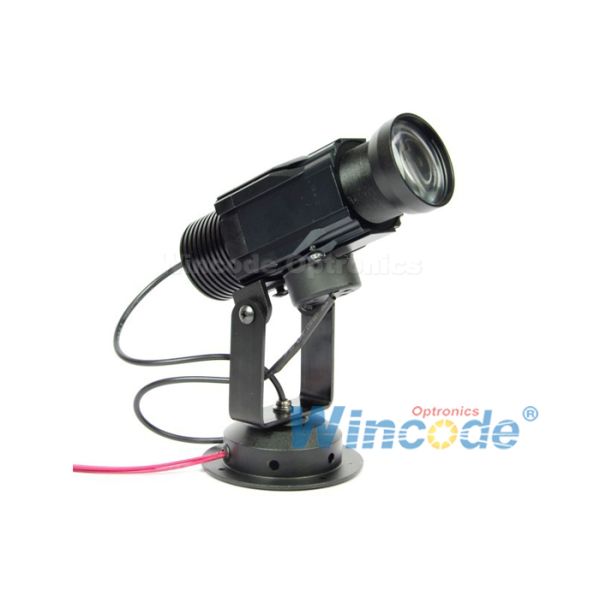 Manual Focus Rotated Logo Light Projector 12W , Gobo Projector Light Outdoor IP65