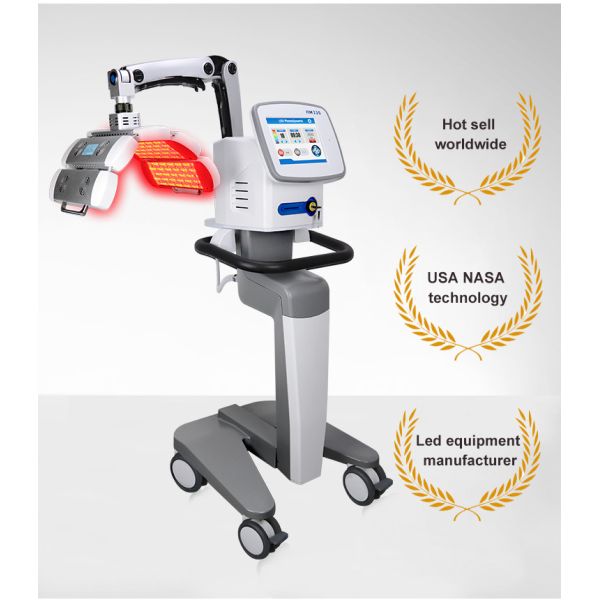 Красный цвет 655нм±5нм машины терапией СИД увеличивая плотность волос