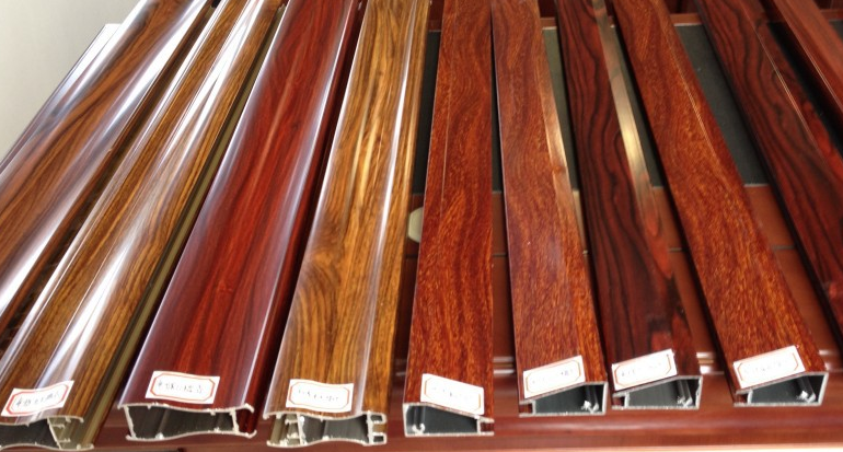 Wood Effect Transfer Furnace Aluminium Window Machinery For Aluminum Profile