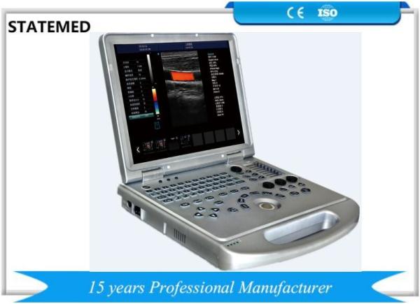 15 Inch LED Screen Doppler Medical Equipment 128 Elements For Cardiology
