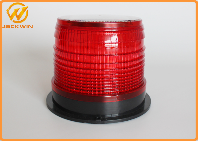 Truck / Airport / Tower Solar Powered Beacon Light Screw / Magnetic Mounted