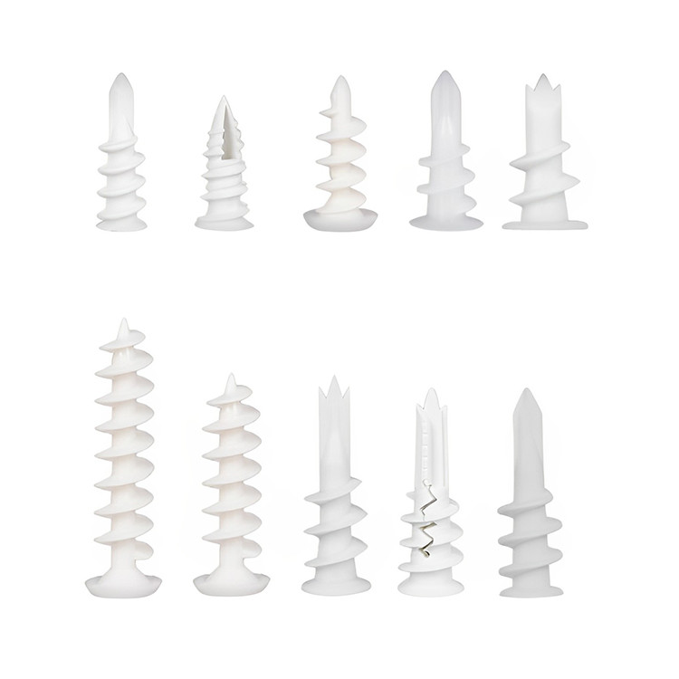 Pom Drywall 10*33 Plastic Wall Anchors For Insulation