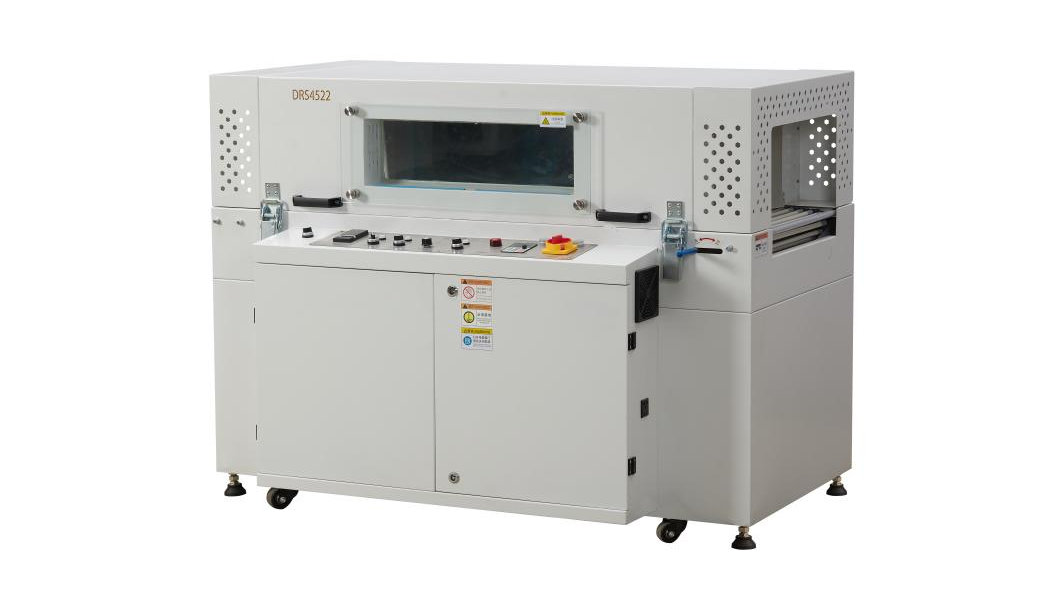 Variable Frequency Shrink Wrapping Machine Visible Shrink Tunnel Packaging