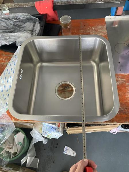 18/10 Nickel Steel Material 304 Stainless Steel Kitchen Sink For Soap Dispenser And Accessories